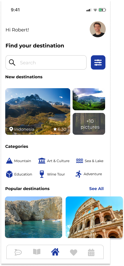 Travel app